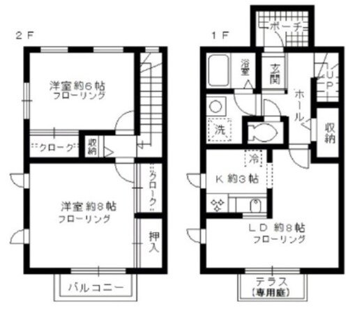 デザインコート代々木4丁目賃貸住宅の物件間取画像